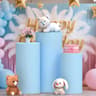 Spandex Cylinder Pedestal Stand Covers Elastic Round Plinth Pillar Covers For Weddings  Parties 10