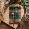 Christmas Buffalo Check Cotton Placemats Set Of 4 Reusable Xmas Dinner Mats For Kitchen 6