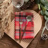 Christmas Buffalo Check Cotton Placemats Set Of 4 Reusable Xmas Dinner Mats For Kitchen 11