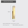 Luxury Gold LED Marble Wall Lamp Nordic Natural Stone Sconce For Bedside Living Room Aisle  Hotel D 10