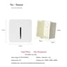 3W Aluminum Embedded PIR Motion Sensor Step Light Recessed Stairwell Nightlight Footlight Sconce Wi 9