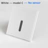 SANDIY Indoor Recessed LED Step Light Modern NonSensor Wall Nightlight For Staircase Balcony  Bedro 6