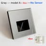 SANDIY Indoor Recessed LED Step Light Modern NonSensor Wall Nightlight For Staircase Balcony  Bedro 7