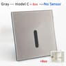 SANDIY Indoor Recessed LED Step Light Modern NonSensor Wall Nightlight For Staircase Balcony  Bedro 9
