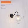 Modern LED Glass Ball Wall Lamp Gold Sconce For Bedroom Living Room  Corridor 8