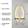 Nordic LED Linear Stripe Wall Lamp Modern Wall Sconce For Bedroom Living Room  Stairs 10