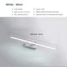 Modern 3Color LED Bathroom Mirror Wall Light Aluminum Linear Vanity Sconce Hardware 8