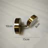 Nordic Simple Adjustable Metal LED Wall Lamp Rotatable Sconce In Gold  Black For Bedroom  Study 9