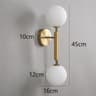 Creative Glass Ball Modern LED Wall Lamp Spherical Globe Sconce For Bedroom Bedside  Living Room 7