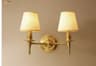 Full Copper American Modern LED Wall Lamp Solid Brass Mirror Light  Sconce For Bedroom Living Room  7