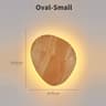 Nordic Circular Wooden LED Wall Lamp For Bedroom  Staircase 6