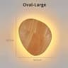 Nordic Circular Wooden LED Wall Lamp For Bedroom  Staircase 9