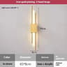 Modern LED Metal Acrylic Pipe Wall Lamp Sconce 7