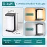 Vintage European Court LED Wall Lamp Sconce For Bedroom  Corridor 9