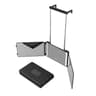 3Way 360 LED Haircut Mirror With DoorHanging Hooks  Portable Folding Design 7