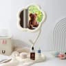 Creative Desktop Flower Mirror  Modern Aesthetic Tabletop Accent Mirror 6