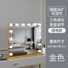 Large Smart Professional LED Lighted Desktop Makeup Mirror With Desk Stand 10
