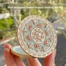 Beijing Oriental Flower  Bird Folding DoubleSided Handheld  Desktop Mirror 6