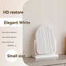 Large Arched Desktop Makeup Mirror With 360 Rotating Stand For Bedroom  Vanity 7