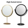 Minimalist Wrought Iron Rotatable Desktop Vanity Mirror 7