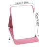 Desktop Foldable PU Leather Makeup Mirror With Tulip Pattern 11