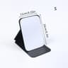 Desktop Foldable PU Leather Makeup Mirror With Tulip Pattern 7