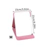Desktop Foldable PU Leather Makeup Mirror With Tulip Pattern 10