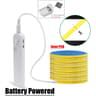 5V Flexible COB LED Motion Sensor Light Strip USB  Battery Powered 11