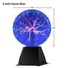 8Inch SoundReactive Magic Plasma Ball Lamp With Touch  Voice Sensitive Lightning Effects 11