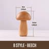 Cute Rechargeable Mushroom Touch LED Table Lamp  Portable Dimmable Night Light 6