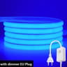 220V HighDensity COB LED Light Strip Kit With Inline Dimmer Switch  EU Plug 11