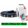 DC 5V 5050 RGB LED Light Strip With Remote Control  Battery Pack Waterproof 11