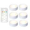 Wireless BatteryPowered LED Cabinet Night Light Kit With Smart Remote Control 11
