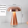 Retro Rechargeable Mushroom LED Table Lamp With Touch Sensor 8