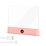 2in1 LED Flat Panel Book Light Rechargeable Night Vision Reading Lamp 8