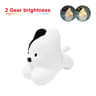 Soft Silicone Cartoon Cat LED Night Light 7Color Touch Sensor Nursery Lamp 8
