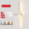 Modern Long Strip LED Wall Lamp Remote Control Dimmable Bedroom  TV Background Sconce 15