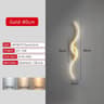 Modern Long Strip LED Wall Lamp Remote Control Dimmable Bedroom  TV Background Sconce 20