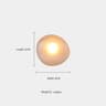 Nordic Creative Pebble Designer Wall Lamp Modern Geometric Accent Sconce 5