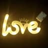 Romantic LOVE Letter LED String Lights BatteryPowered Fairy Lights For Valentines Day Proposals  We 7