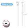 3in1 UltraSlim Motion Sensor LED Cabinet Bar Light 1020304050cm Rechargeable Wardrobe  Cupboard Lam 14