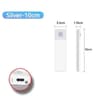 3in1 UltraSlim Motion Sensor LED Cabinet Bar Light 1020304050cm Rechargeable Wardrobe  Cupboard Lam 6