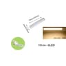 PIR Motion Sensor LED Under Cabinet Light Bar Dimmable Rechargeable Closet  Staircase Safety Lamp 7