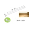 PIR Motion Sensor LED Under Cabinet Light Bar Dimmable Rechargeable Closet  Staircase Safety Lamp 9