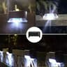 Outdoor Solar LED Step  Stair Lights For Patio Fence  Balcony 7
