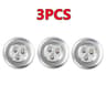 Touch Control Battery Powered LED Puck Night Light For Cabinets  Bedroom 9