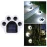 Solar Paw Print Outdoor Garden  Lawn Lights IP65 Waterproof Lawn Lamp 6