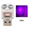 Mini USB LED Interior RGB Ambient Light For Car Bedroom  Office 9