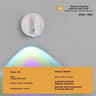 Rechargeable LED Motion Sensor Spotlight With Remote  Cordless Wall Mount 8