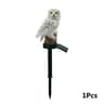 Waterproof Outdoor Solar Owl Garden Lamp LED Stake Decoration Light 7